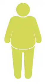 Overweight BMI illustration