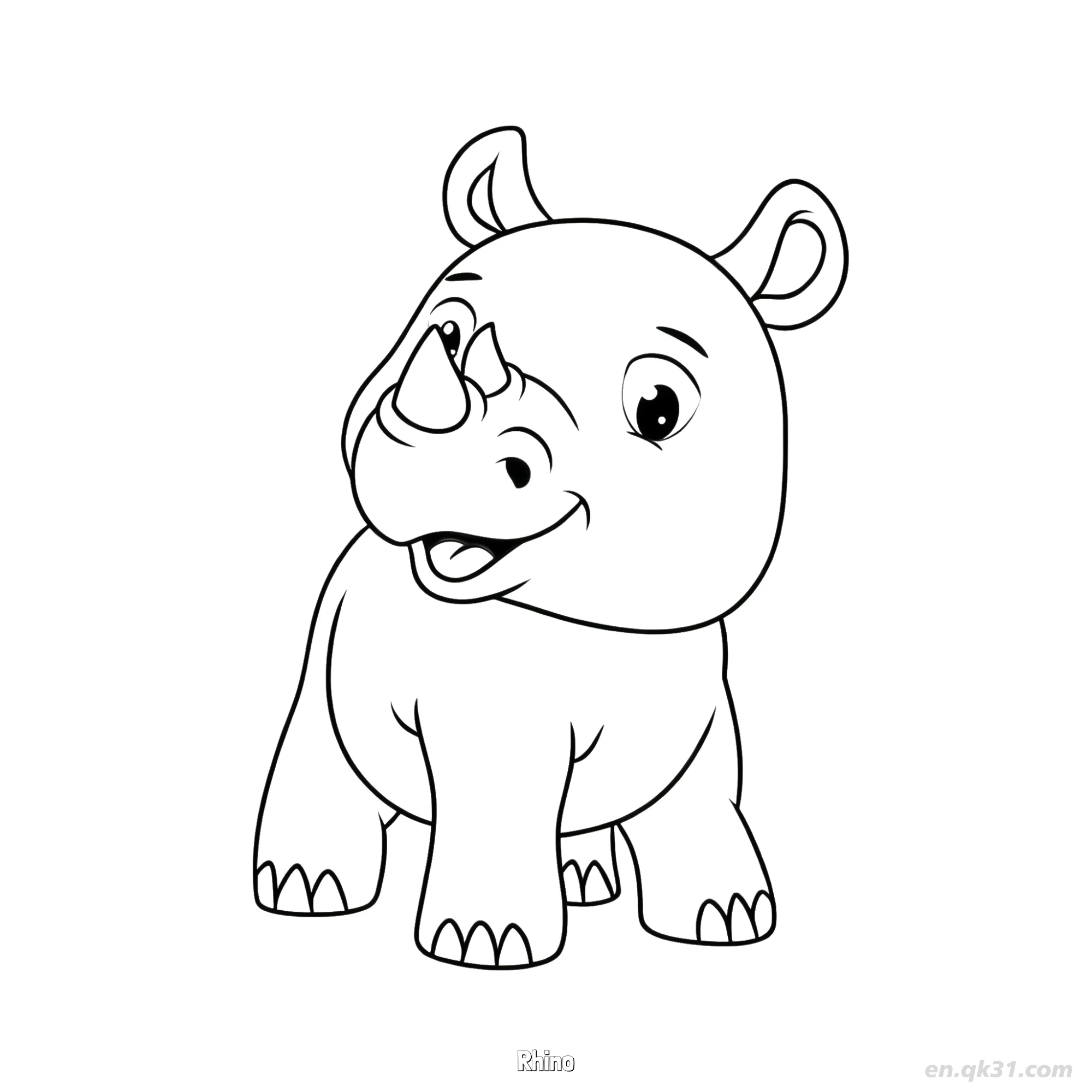 Cute Animal Coloring Pages | TikTok, image size:2000x2000